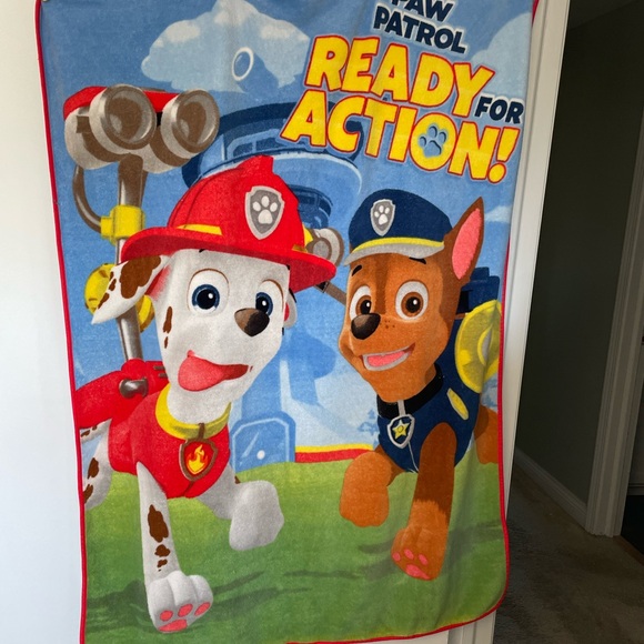 Paw Patrol Kids Blanket and Pillowcase Soft Cudddly - Picture 1 of 10
